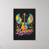 Boone Gitaar Canvas Afdruk (Voorkant)