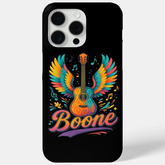 Boone Gitaar Case-Mate iPhone Case (Achterkant)
