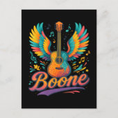 Boone Gitaar Feestdagenkaart (Voorkant)