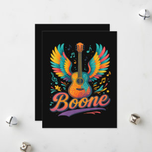 Boone Gitaar Feestdagenkaart