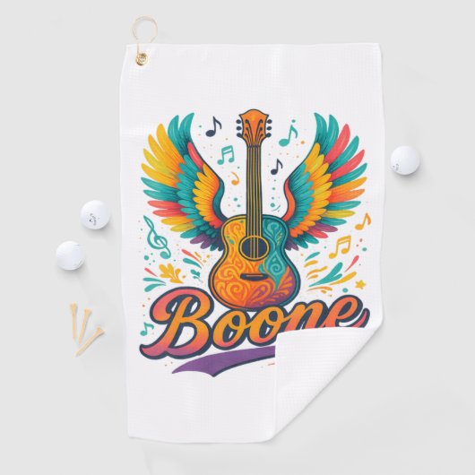 Boone Gitaar Golfhanddoek (Insitu)