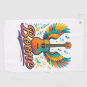 Boone Gitaar Golfhanddoek (Horizontaal)