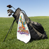 Boone Gitaar Golfhanddoek (Groen)
