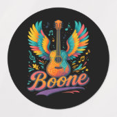 Boone Gitaar Labels (Design 2)