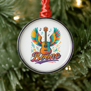 Boone Gitaar Metalen Ornament