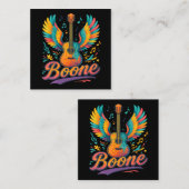 Boone Gitaar Notitiekaartje (Voorkant / Achterkant)