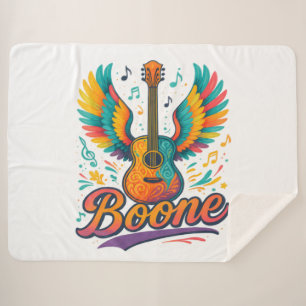 Boone Gitaar Sherpa Deken