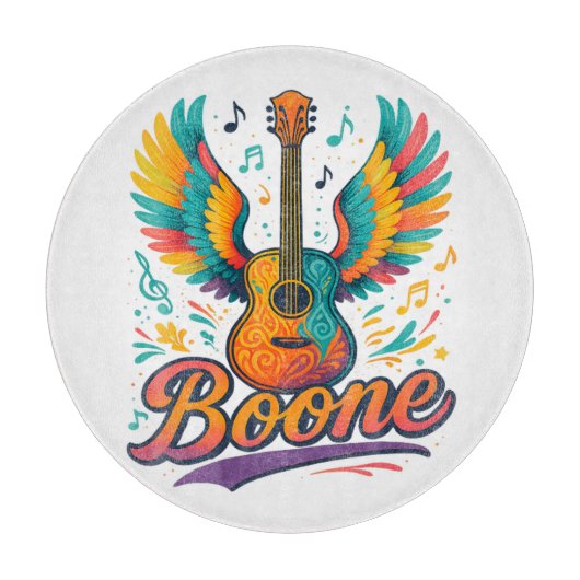 Boone Gitaar Snijplank (Voorkant)