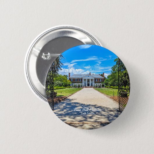 Boone Hall Plantation Button (Voorkant /achterkant)