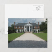 Boone Hall Plantation, Charleston SC Briefkaart (Voorkant / Achterkant)