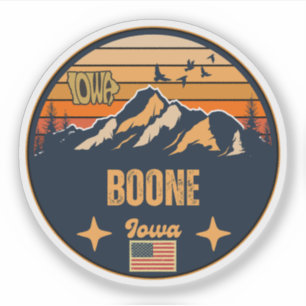 Boone, Iowa, Verenigde Staten Sticker