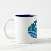 Boone North Carolina buiten Tweekleurige Koffiemok (Links)