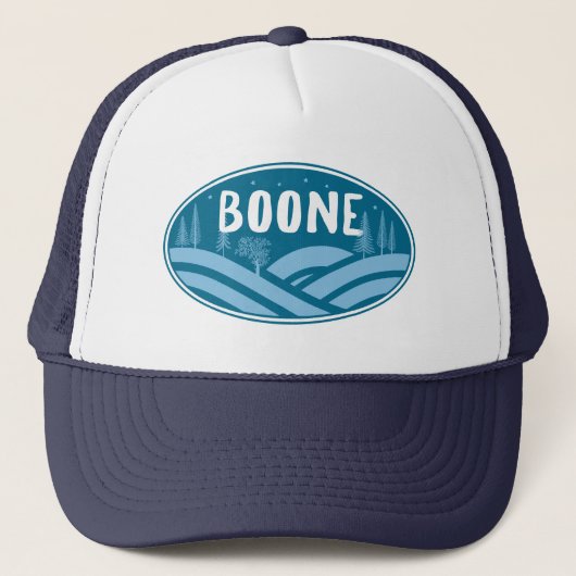 Boone North Carolina Buitenleven Trucker Pet (Voorkant)