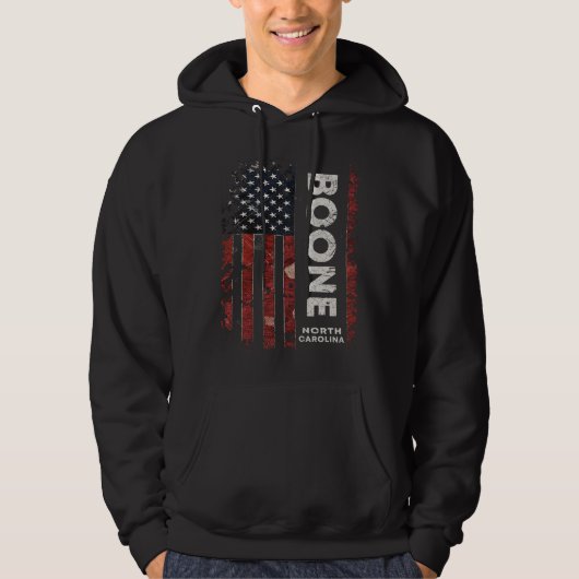 Boone North Carolina Hoodie (Voorkant)
