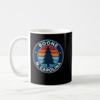 Boone North Carolina NC Graphic Retro 70's Koffiemok