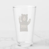 Boone North Carolina Peace Beer Glas (Achterkant)