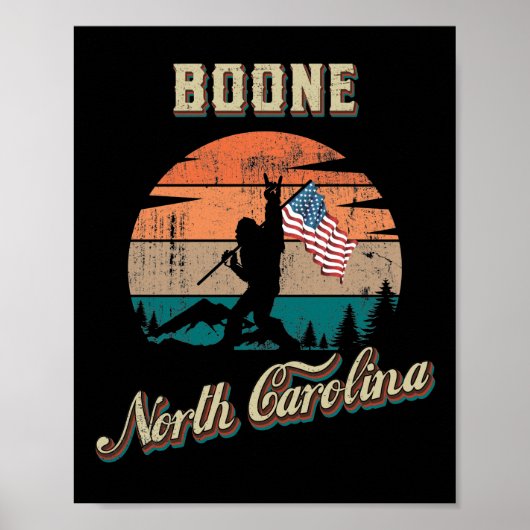 Boone North Carolina Poster (Voorkant)