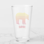 Boone North Carolina Regenboog Beer Glas (Achterkant)