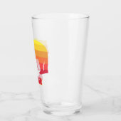 Boone North Carolina Regenboog Beer Glas (Links)