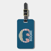 Boone North Carolina Retro Beer Bagagelabel (Voorkant verticaal)