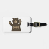 Boone North Carolina Vredesbeer Bagagelabel (Voorkant horizontaal)