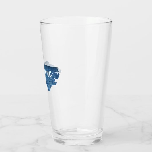 Boone North Carolina Wood Grain Glas (Links)