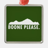 Boone Please Metalen Ornament (Voorkant)