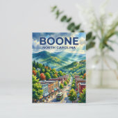 Boone USA Briefkaart (Staand voorkant)