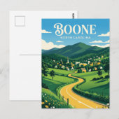 Boone VS Briefkaart (Voorkant / Achterkant)