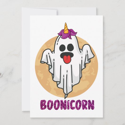 boonicorn | Halloween Kaart (Voorkant)
