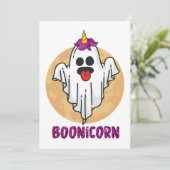 boonicorn | Halloween Kaart (Staand voorkant)