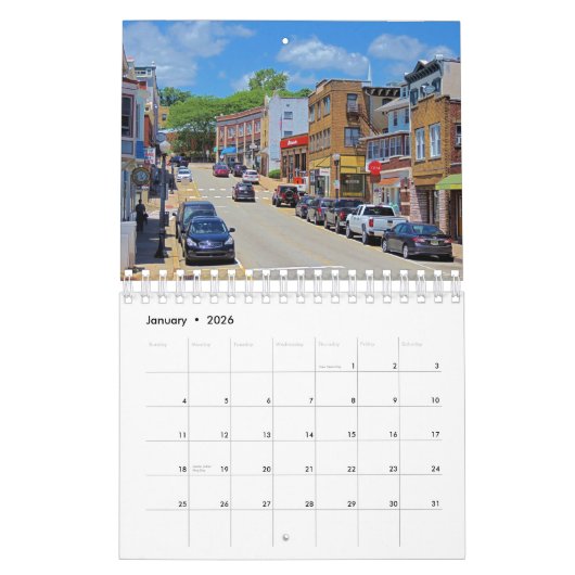 Boonton New Jersey 2019 15-maands kalender (Jan 2026)