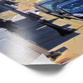 Boonton New Jersey Main Street Foto Afdruk (Hoek)