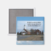 BOONVILLE BAPTIST CHURCH-MAGNEET MAGNEET (Voorkant / Achterkant)