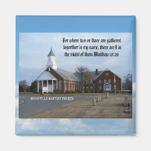 BOONVILLE BAPTIST CHURCH-MAGNET MAGNEET