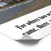 BOONVILLE BAPTIST CHURCH-POSTER POSTER (Hoek)