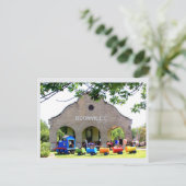 Boonville Depot van Kathy Cornett Briefkaart (Staand voorkant)