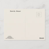 Boonville Depot van Kathy Cornett Briefkaart (Achterkant)