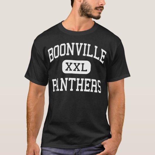 Boonville - Panthers - Junior - Boonville Indiana T-shirt (Voorkant)
