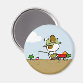 Boony "Gone Carrot-ing" Magnets Magneet (Voorkant / Achterkant)