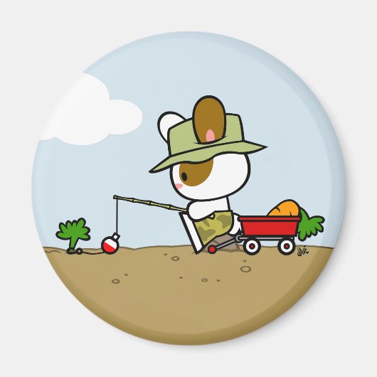 Boony "Gone Carrot-ing" Magnets Magneet (Voorkant)