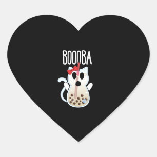 Boooba Kawaii Boba Tea Drink Cat Lover Halloween G Hart Sticker