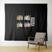 Boooba Kawaii Boba Tea Drink Cat Lover Halloween G Wandkleed (In Situ (horizontaal))