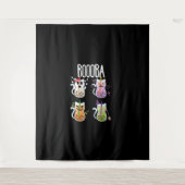 Boooba Kawaii Boba Tea Drink Cat Lover Halloween G Wandkleed (Voorkant)