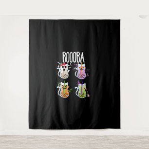 Boooba Kawaii Boba Tea Drink Cat Lover Halloween G Wandkleed