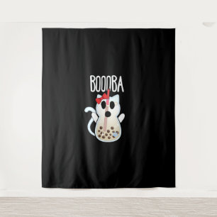 Boooba Kawaii Boba Tea Drink Cat Lover Halloween G Wandkleed