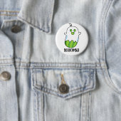Booocumber Funny Ghost Cucumber Pun Ronde Button 5,7 Cm (In situ)