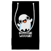 Booogie Woogie Funny Music Ghost Pun Dark BG Klein Cadeauzakje (Voorkant)