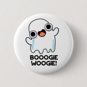 Booogie Woogie Funny Music Ghost Pun Ronde Button 5,7 Cm (Voorkant)