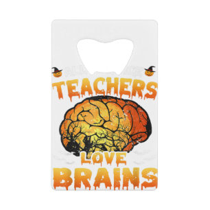 Boooks Ghost Funny Halloween Teacher Book Library Creditkaart Flessenopener